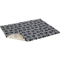 Vetbed Husdjur Vetbed Dog & Cat Bedding Non-Slip Grey with Black Paws