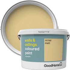 Paint GoodHome & Ceilings Santiago Matt Emulsion Wall Paint 2.5L
