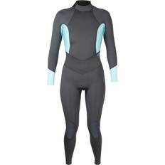 Dame - Grå Våddragter Xcel 2023 Kvindeakse 4/3mm Back Zip Våddragt Wn43axg0g Graphite Gl