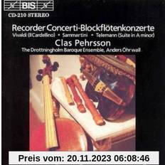 Drottningholm Baroque Ensem. Recorder Concerti (CD)