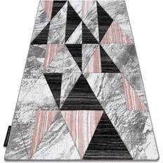 Carpets & Rugs RUGSX alter Nano Triangles blush Pink