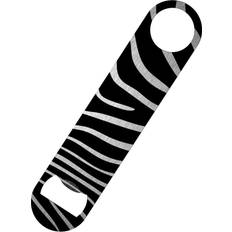 Acier Décapsuleurs Grindstore Zebra Bottle Opener - Noir/Blanc/Multicolore Décapsuleur