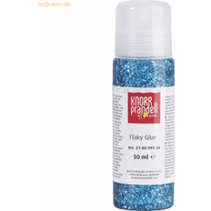 Glitzerkleber Knorr Prandell Glitterlim med Flakes Himmelsblå 50 ml