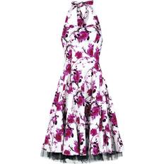 H&R London Pink Floral Dress Medium-length dress white pink