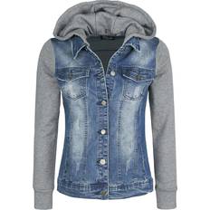 RED by EMP Denim Soul Jeans Jacket blue grey