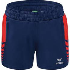 Rouge Pantalons & Shorts Erima Short Femme Worker Six Wings - Bleu