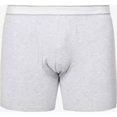 Mens Silver Ethan Branded-waistband Stretch-woven