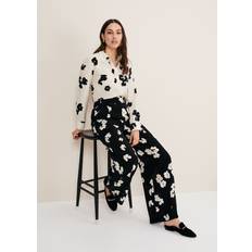 Phase Eight Trousers Phase Eight Women's Rae Floral Wide Leg Trouser