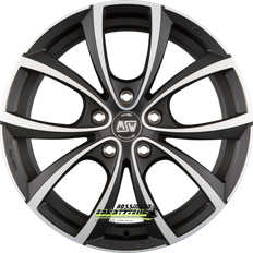 17" Car Rims MSW 27 Alloy Wheels Set of 4 17x7.5 Inch
