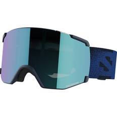 Träningsplagg - Unisex Klänningar Salomon S/VIEW KLÄNNING BLÅ/Uni MID BLÅ