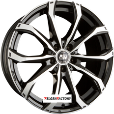 19" - 5/112 - 9" Autofelgen MSW 4x felgen 48 9x19 et44 5x112 gloss black full polished 19zoll