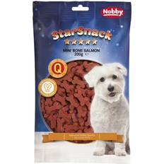 Nobby Nourriture pour chiens Animaux de compagnie Nobby Friandises Pour Chien Pet StarSnack Mini Bones Salmon 200 g - Marron