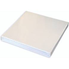 Canvas Pebeo White Cotton Canvas Board 10 x 10cm Set of 3
