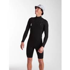 Volcom Men's 2/2Mm Long sleeve Spring Wetsuit BLACK