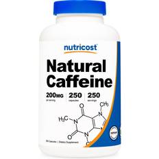 Caffeine 200mg Nutricost Natural Caffeine, 200 mg, 250