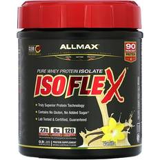 Vitamins & Supplements Allmax Nutrition Isoflex, Pure Whey Protein Isolate, Vanilla, 0.9 lbs