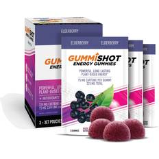 GummiShot Energy Gummies 225 Caffeine Chews per Pouch Lasting