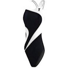 Swimwear TYR Alliance T-Splice Maxfit Women's Swimsuit Black/White