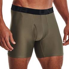Under Armour Mens Tech 6-Inch Boxerjock 2-Pack - Black