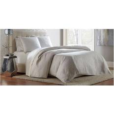 Fiber Bed Linen Amini Brilliance Duvet Cover White