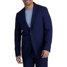 Jackets Haggar Men's Smart Wash Repreve Slim Fit Suit Seprate Jacket, Midnight