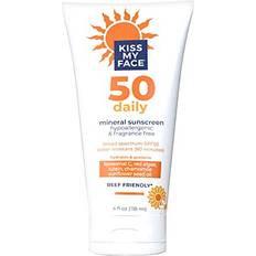 Kiss My Face 50 Daily Mineral Sunscreen SPF 50 Unscented 4 fl oz