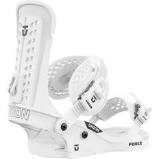 Hvite Snowboardbindinger Union Binding Company Force Classic 2024 White TL