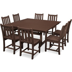 Multicolored Patio Dining Sets Polywood Traditional Garden Farmhouse Patio Dining Set