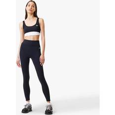 Lacoste Women Bras Lacoste Women's Colorblocked Sports Bra Black Black