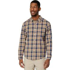 Dockers Supreme Flex Modern Fit Long Sleeve Shirt Ocean Blue/Plaid