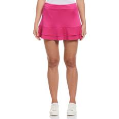 Rouge Jupes Essential Solid Double Flounce Tennis Skort - Very Berry Pink