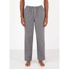 Franela Pantalones & Shorts Sunspel Men's Cotton Flannel Pyjama Trouser - Mid Grey