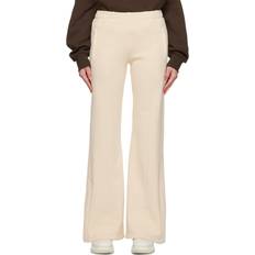 Amiri Trousers Amiri Off-White Wide-Leg Lounge Pants Alabaster