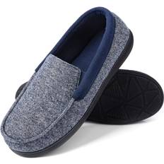 Skum Mockasiner RockDove Men's SILVADUR Anti-Odor Moc Slipper, Men, Navy