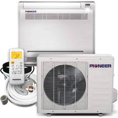 Pioneer FYB Floor Console 12,000 BTU 1 Ton 21.5 SEER Ductless Mini Split Inverter Air with Heat Pump 208/230-Volt, White