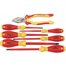 Wiha Pozidriv Wiha Insulated Lineman's Pliers Screwdrivers Set