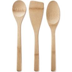 Beige Cutlery Bambu of Three Organic Kitchen Cutlery 3pcs