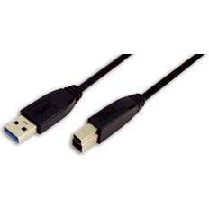 Usb3 kabler usb3 LogiLink Kabel USB3 AB 2m