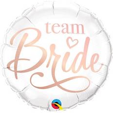 Party Balloons Qualatex Rose Gold Team Bride Standard Balloon