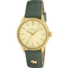 London Lewis Lane Leather Green