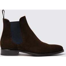Mocka Chelsea boots Scarosso Giancarlo Moro Scamosciato Chelsea Boots - Black