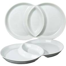 Kitchen Accessories Waterside Set of 2 White 3-Section