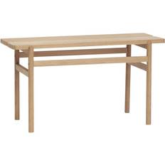 Luonnonväri Settee Benches Hübsch Align Bench 85 cm Penkit Tammi 881103F