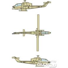 Trumpeter Tru06255 1:350 Bell Ah1w Cobra