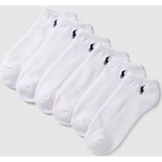 Polo Ralph Lauren Herre Strømper Polo Ralph Lauren Cushioned Low-Cut Sock 6-Pack - White