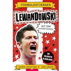 Fodboldstjerner Lewandowski Alt om superstjern Børnebog hardcover