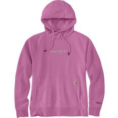 Carhartt Purple Jumpers Carhartt damen force lightweight sweatshirt thistle