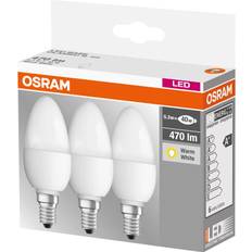 Osram Kronlampa LED 5,5W 3-pack