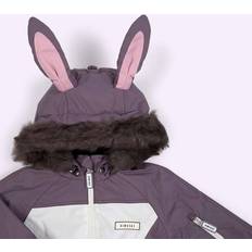 Grey Snowsuits Children's Clothing Roarsome Kids' Hop Bunny Waterproof Snowsuit, Light Grey