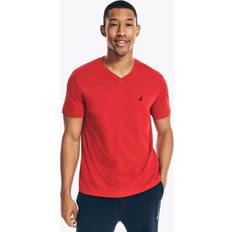 Nautica Mens Premium Cotton V-Neck T-Shirt